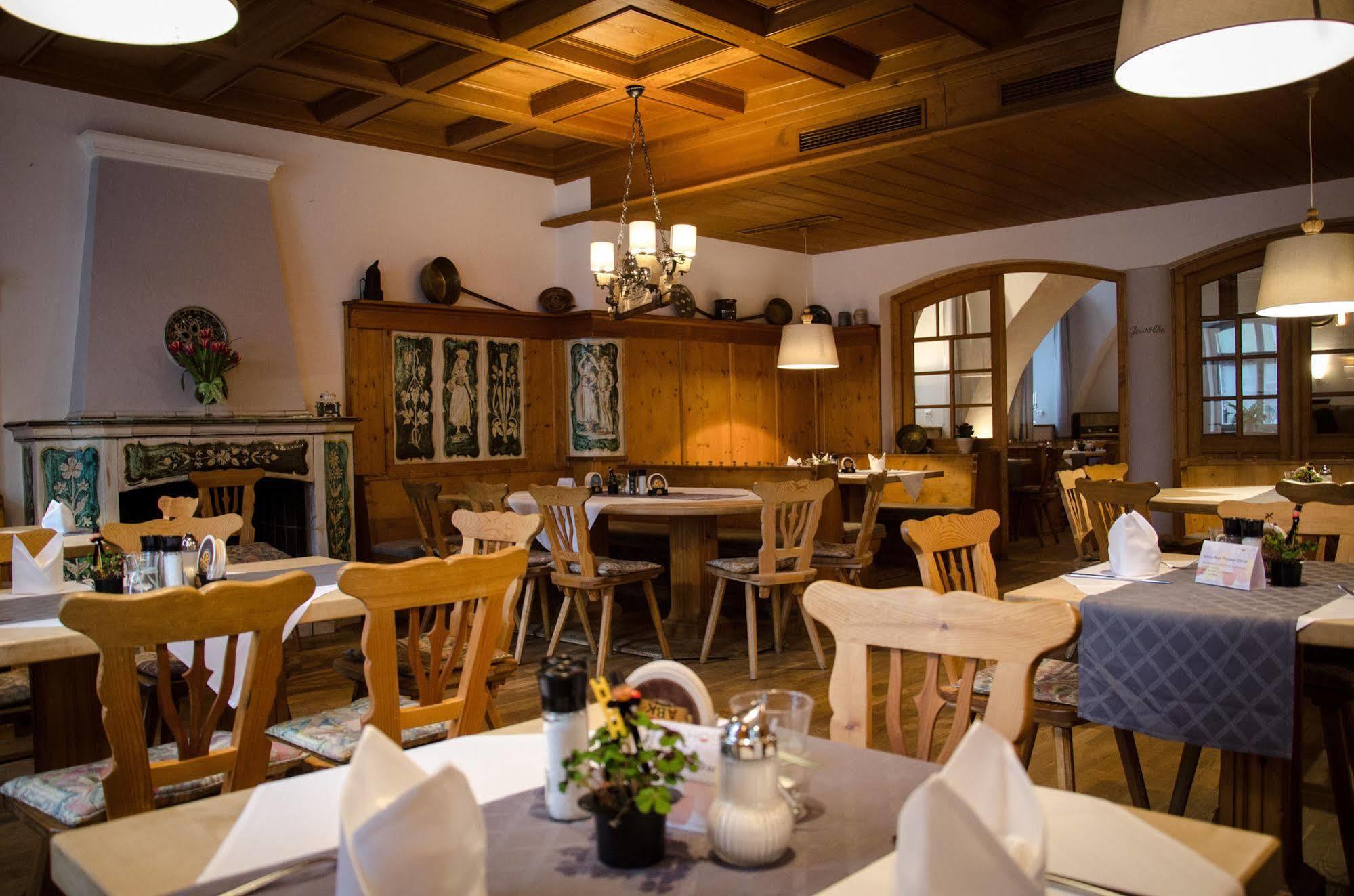 Hotel Blaue Traube Schongau Esterno foto